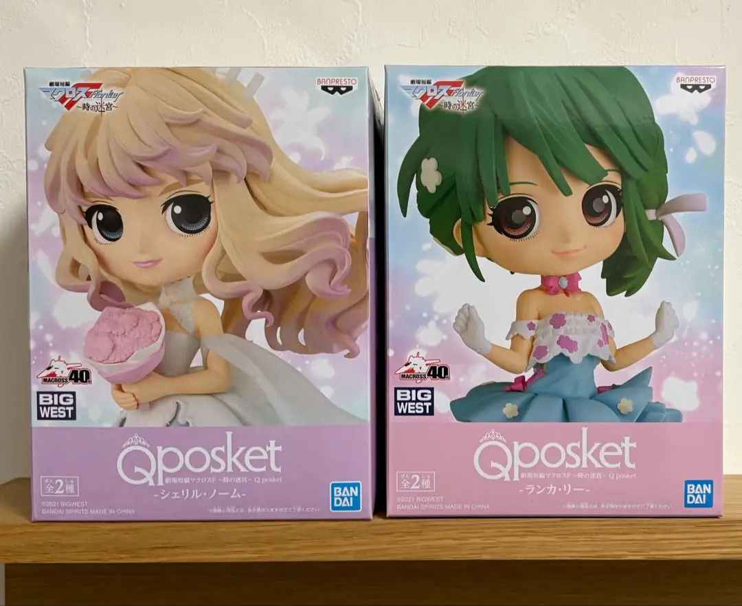 BANPRESTO - マクロス qposket　ランカ　シェリル　フレイア 2025年最新】劇場短編マクロスF ～時の迷宮～ Q posket ～ランカ