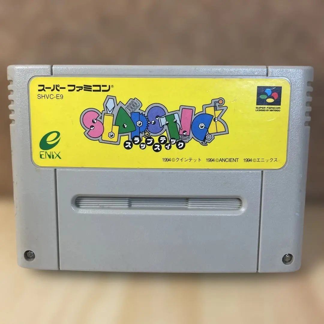 【美品】スラップ　スティック　スーパーファミコン SFC スラップスティック スーパーファミコンソフト - メルカリ