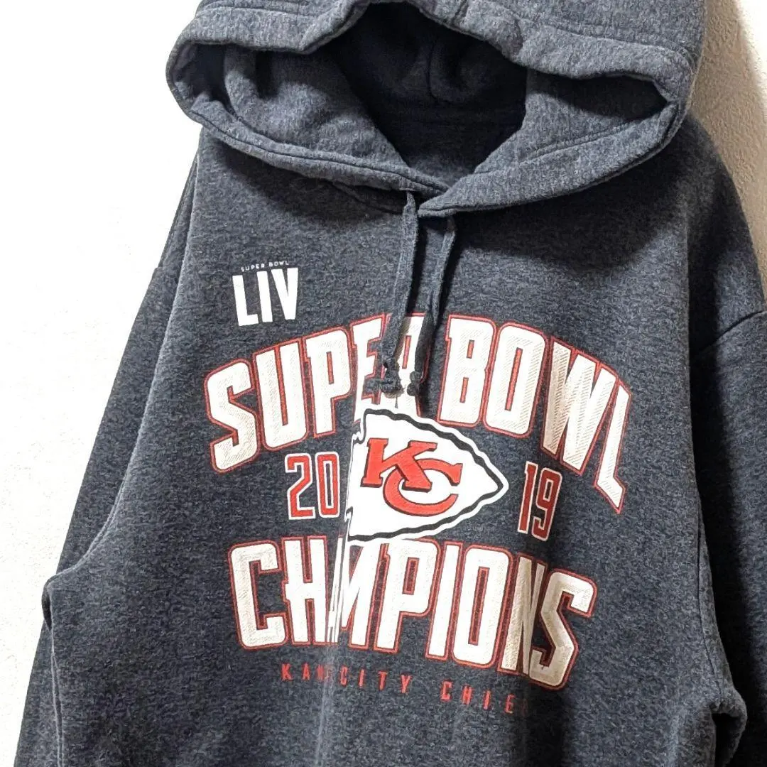 Thumbnail of NFL Kansas City Chiefs Super Bowl Sweatshirt Gray Vintage