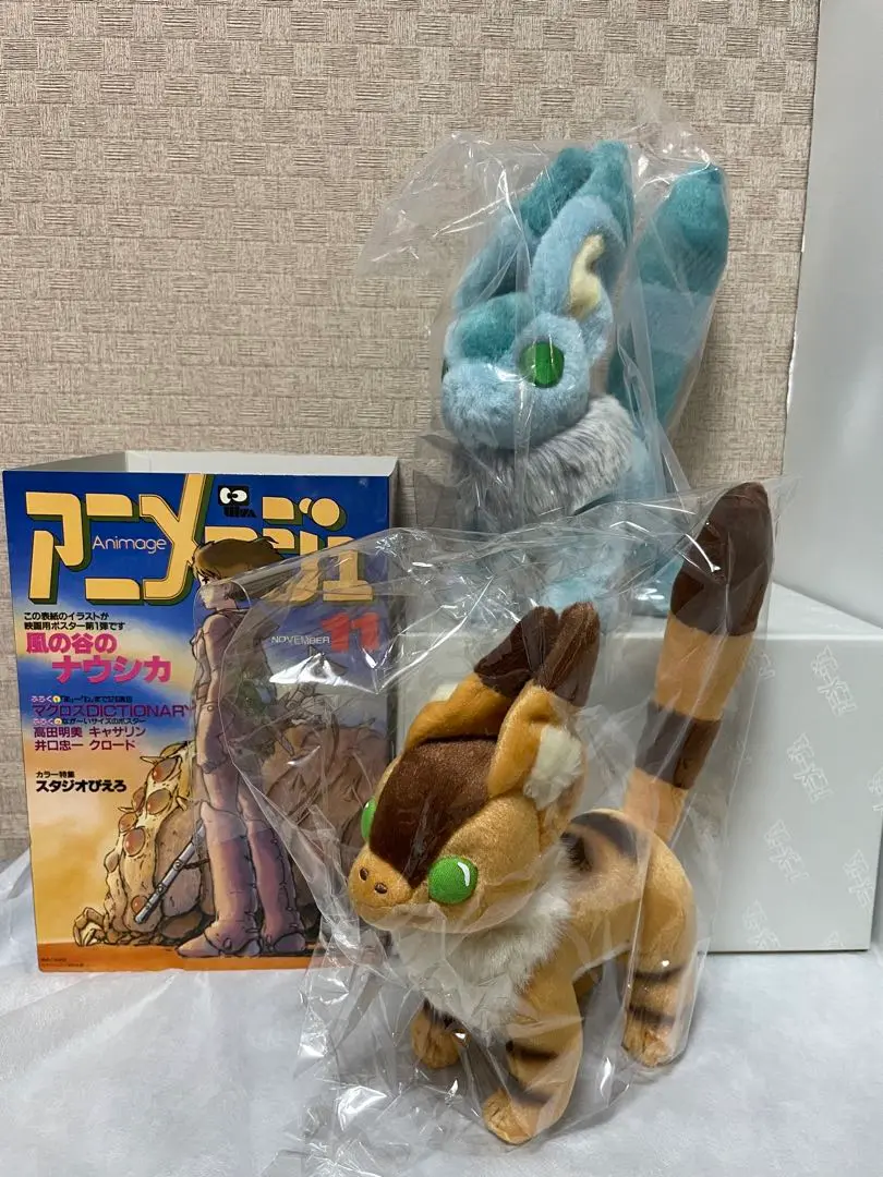 ぬいぐるみ　[箱付き・美品] テト(青色) ぬいぐるみ 「風の谷のナウシカ」 アニメージュとジブリ展限定 公式】アニメージュとジブリ展 on X: 