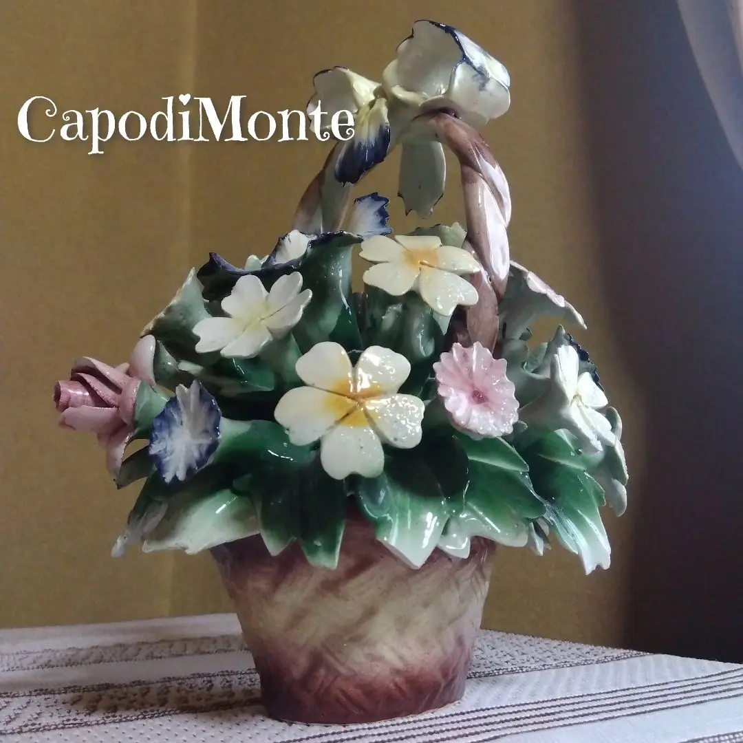 ゆきんこ　カポディモンテ　中古品　陶花 Yahoo!オークション -「カポディモンテ 陶花」の落札相場・落札価格