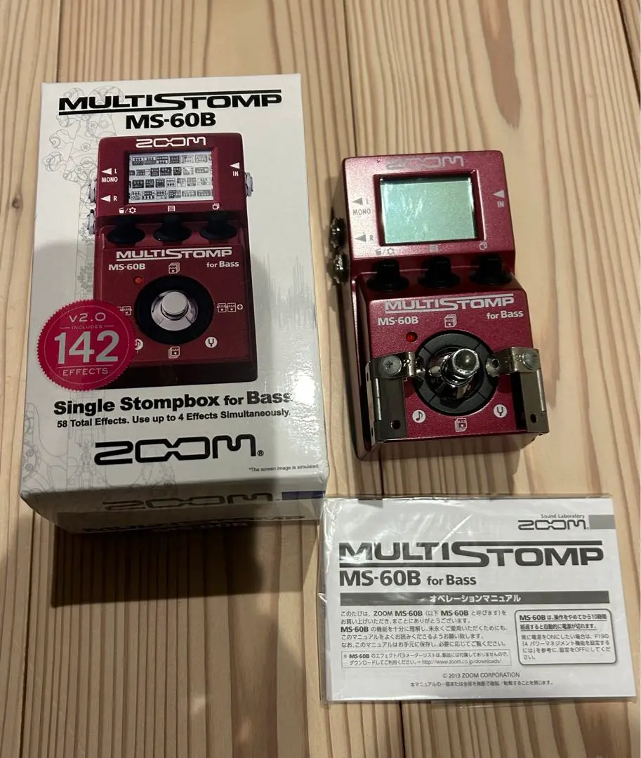 ベース Zoom MS-60B HUMPBACK Engineering mod. Zoom Ms-60B Humpback Engineering Mod. | eBay