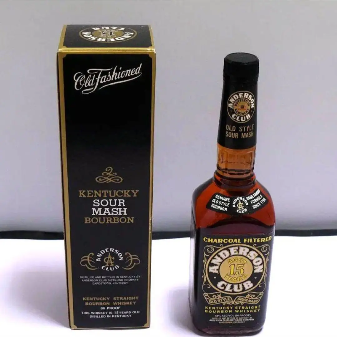 s-114 ANDERSON CLUB 15年 ケンタッキー・バーボン s-114 ANDERSON CLUB 15年 ケンタッキー・バーボン