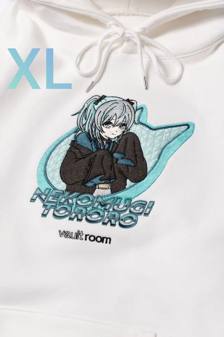 TORORO HOODIE / BLACK 猫麦とろろ パーカー　XL vaultroom × 猫麦とろろ – VAULTROOM