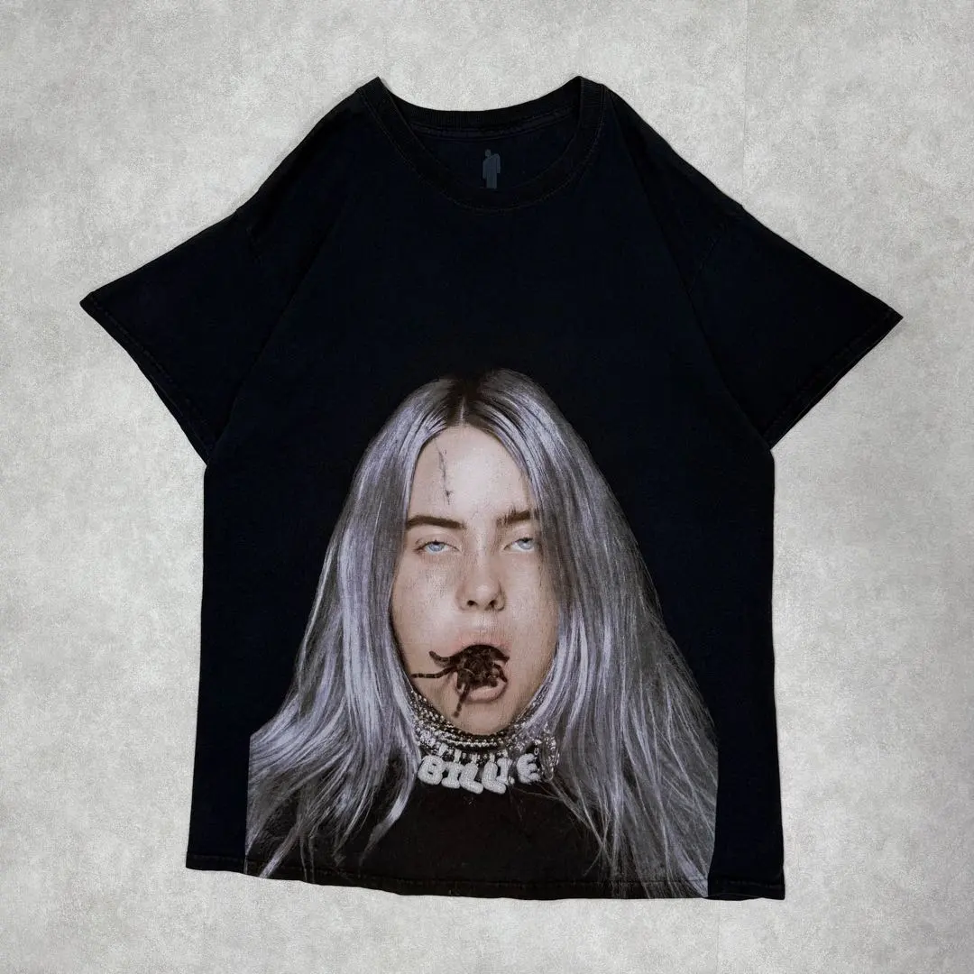 Thumbnail of Vintage Used Clothing Billie Eilish Official Short Sleeve Shirt Black ⑨
