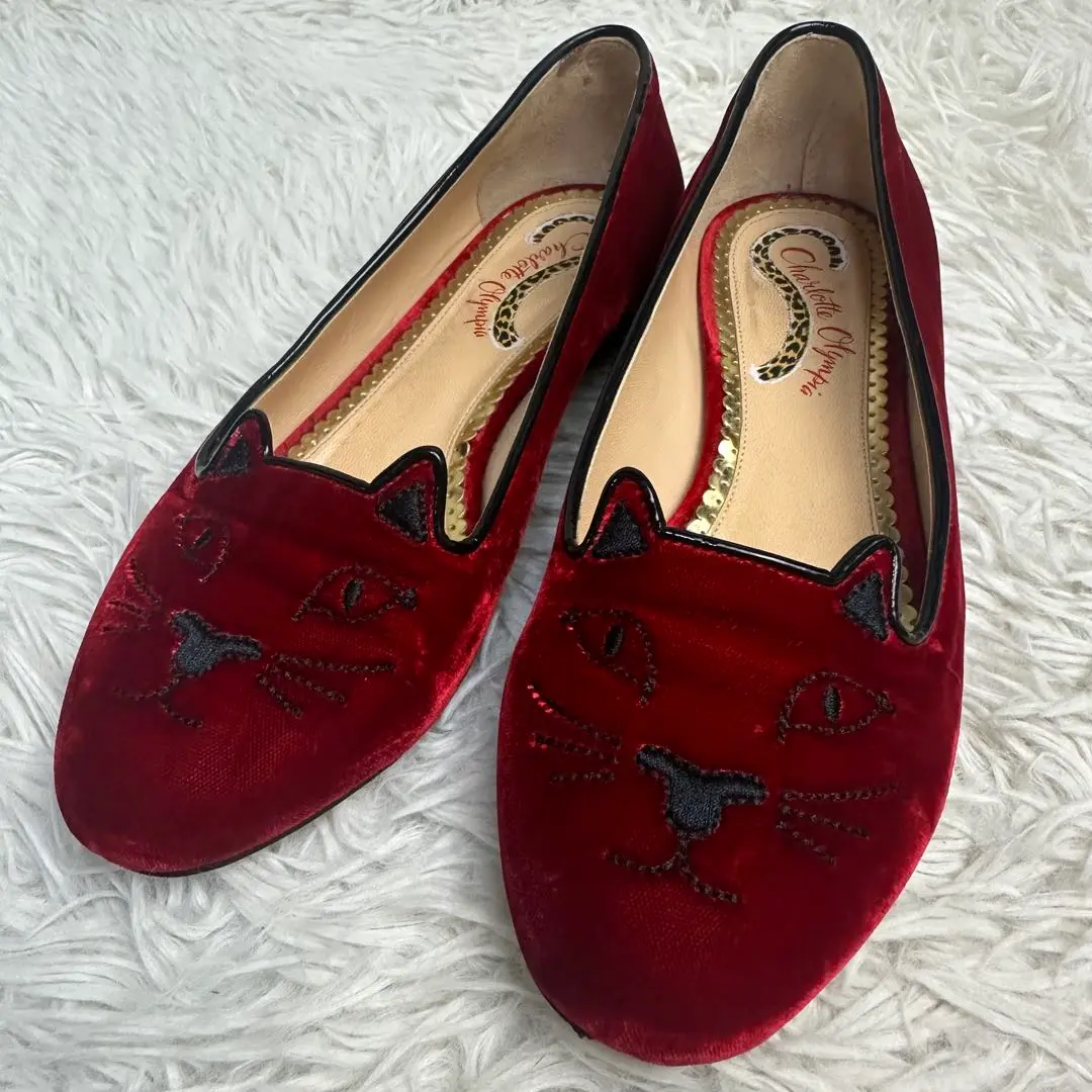 2025年最新】Charlotte Olympia レディース フラットシューズ