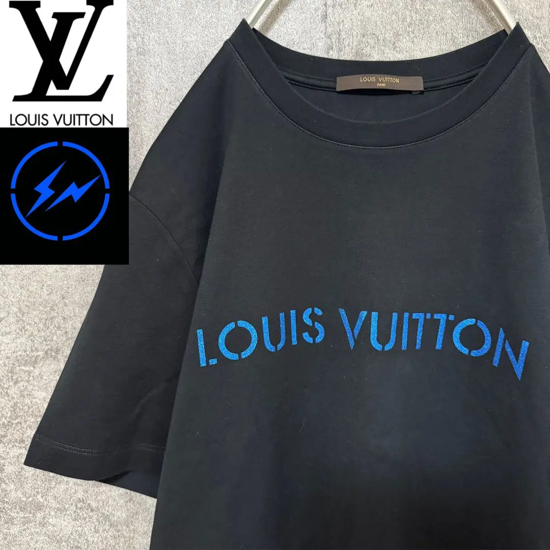 Louis Vuitton フラグメントコラボ　ロゴ入り 長袖カットソー 2025年最新】LOUIS VUITTON fragment Tシャツの人気アイテム