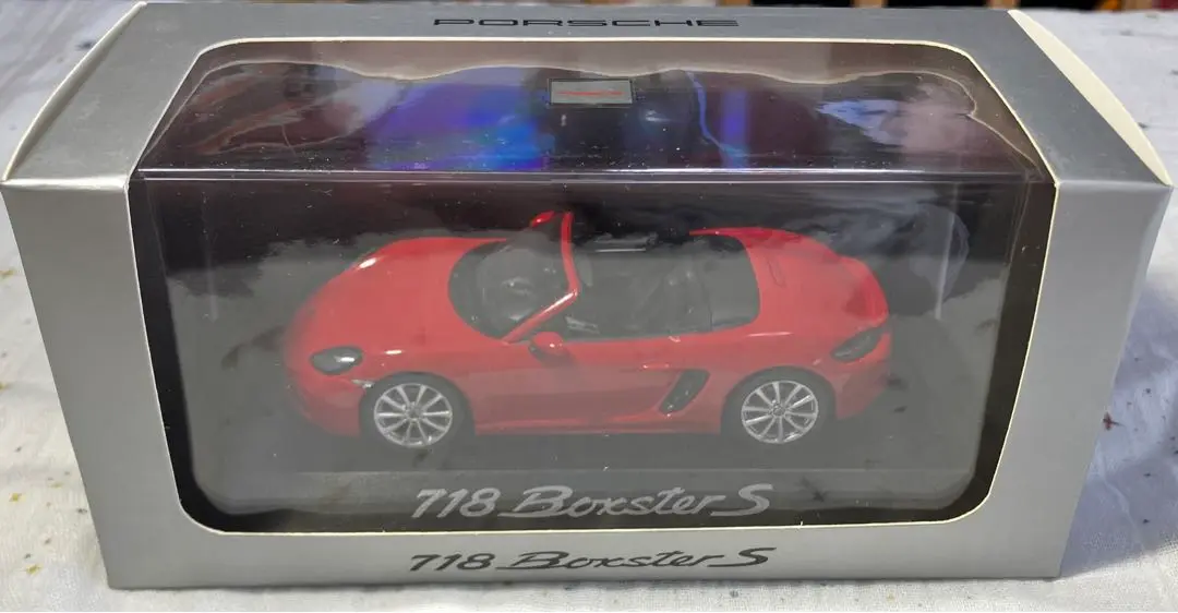 1/43 ポルシェ　718ボクスターS　メタルカー　ミニカー　ディーラー　非売品 Amazon | 1/43 ミニカー 718ボクスターS PORSCHE 718 Boxster S