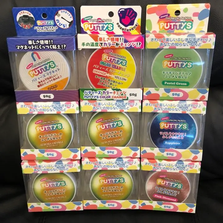 PUTTYS✨パティーズ✨スライム✨スクイーズ✨ふしぎねんど✨ふしぎ粘土✨粘土 PUTTYS✨パティーズ✨スライム✨スクイーズ✨ふしぎねんど