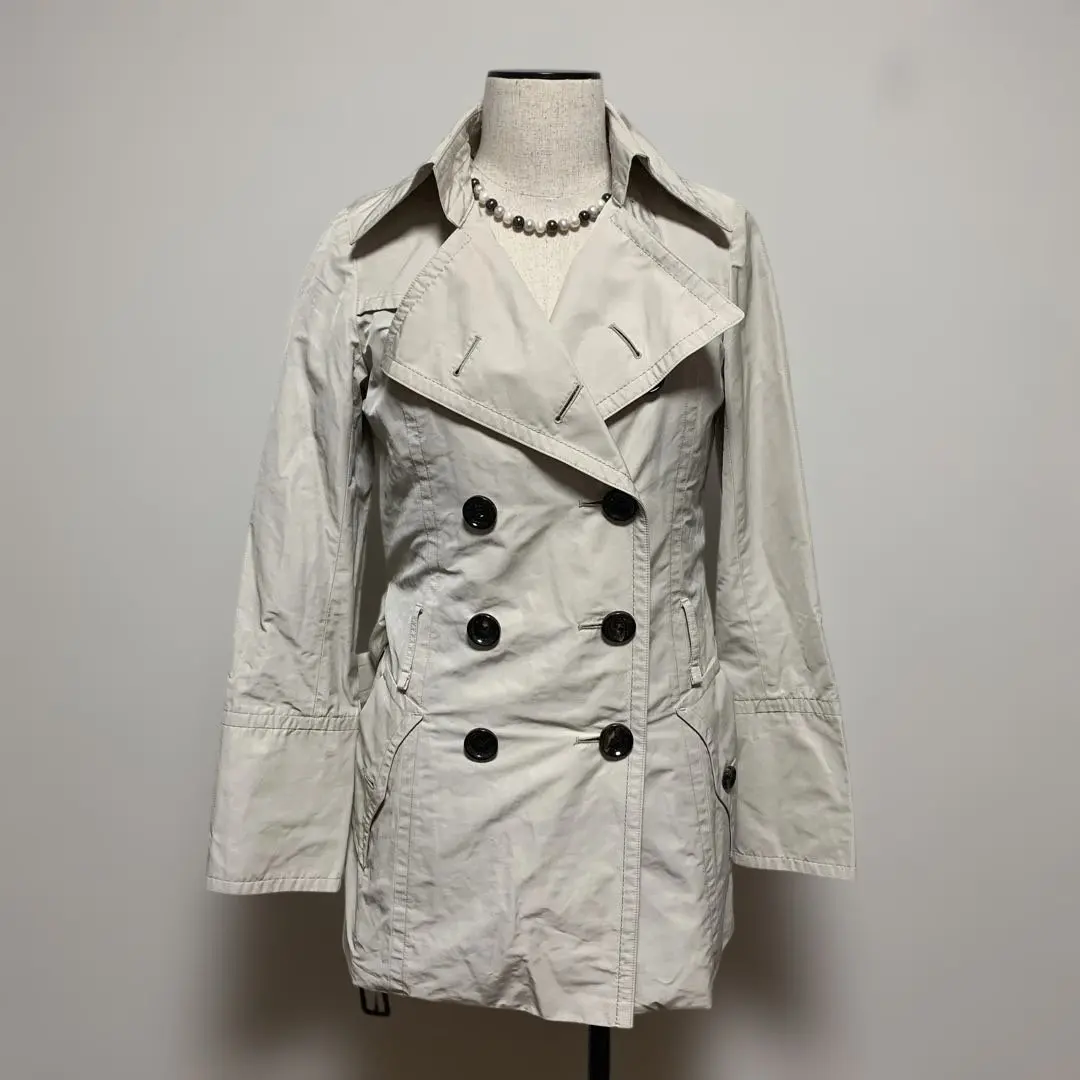 Thumbnail of Burberry Sanyo Shokai 2-way celebrity high-class outerwear embroidery rare scarce