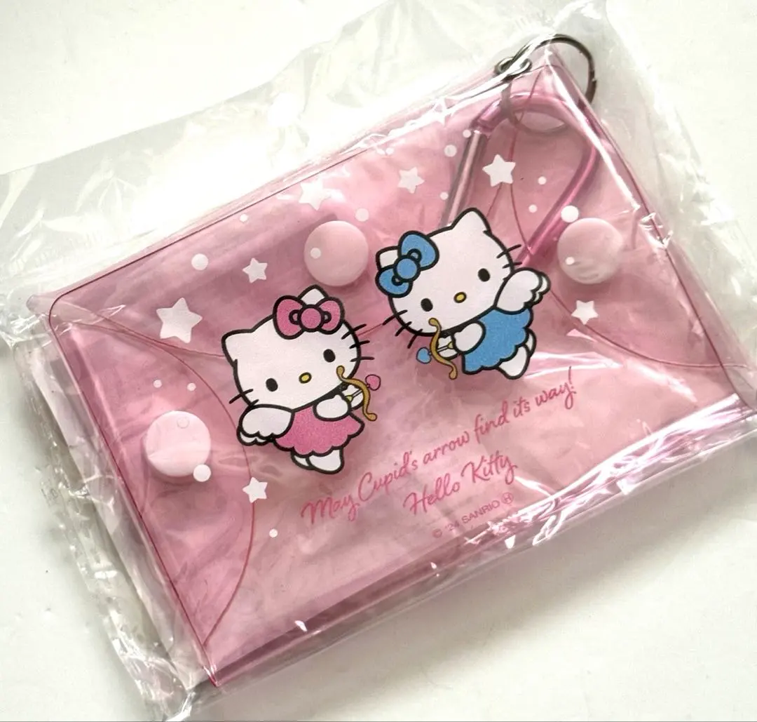 Thumbnail of [New, Unopened] Kitty/Angel/Multi-Case/Carabiner/Pink