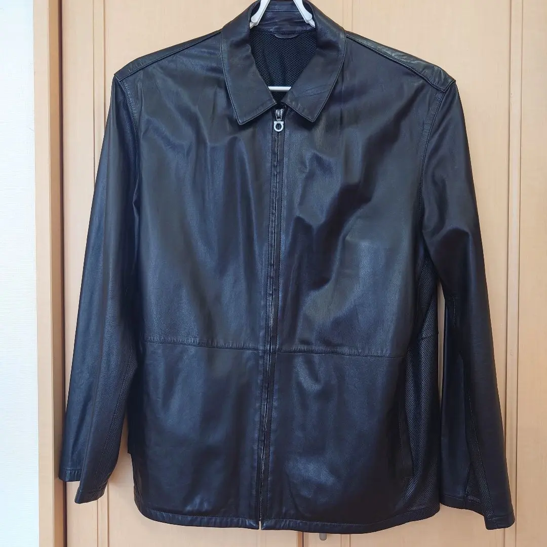 【年末まで限定SALE】フェラガモ/レザージャケット ジャケット レザー FERRAGAMO(フェラガモ) アウター・ジャケット