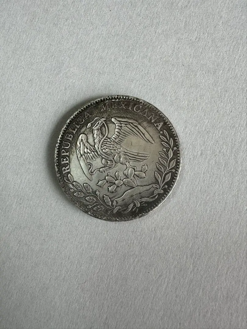 メキシコ8レアル貿易銀1889年
