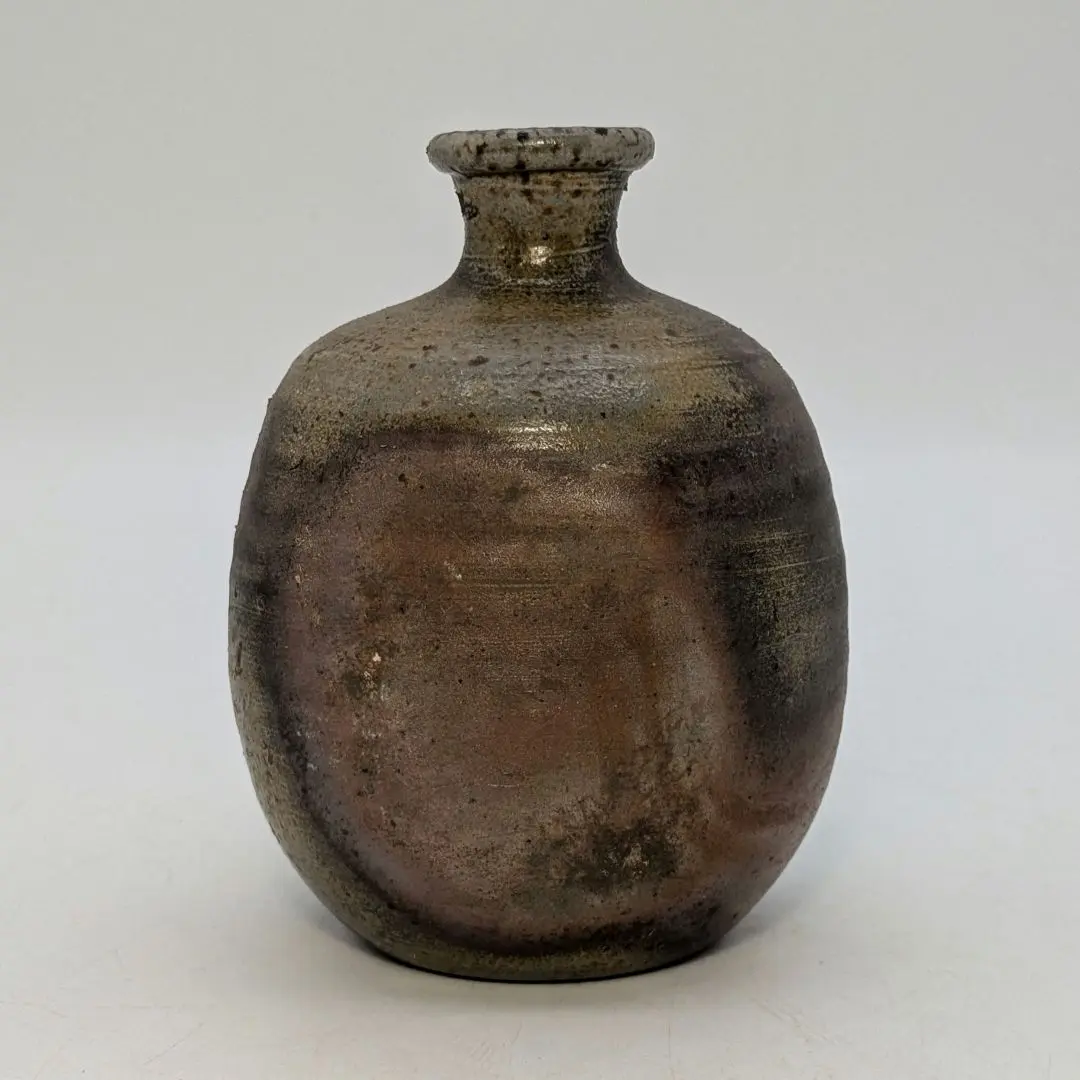 小野田瑞穂 備前焼 窯変徳利B とっくり 酒器 食器 フラワーベース 一輪挿し atelier-erica_b210503