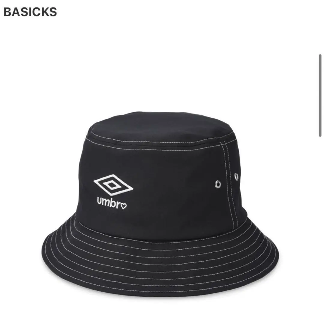 【美品】 UMBRO × BASICKS バケットハット ブラック 2025年最新】ベイシックス ハットの人気アイテム - メルカリ