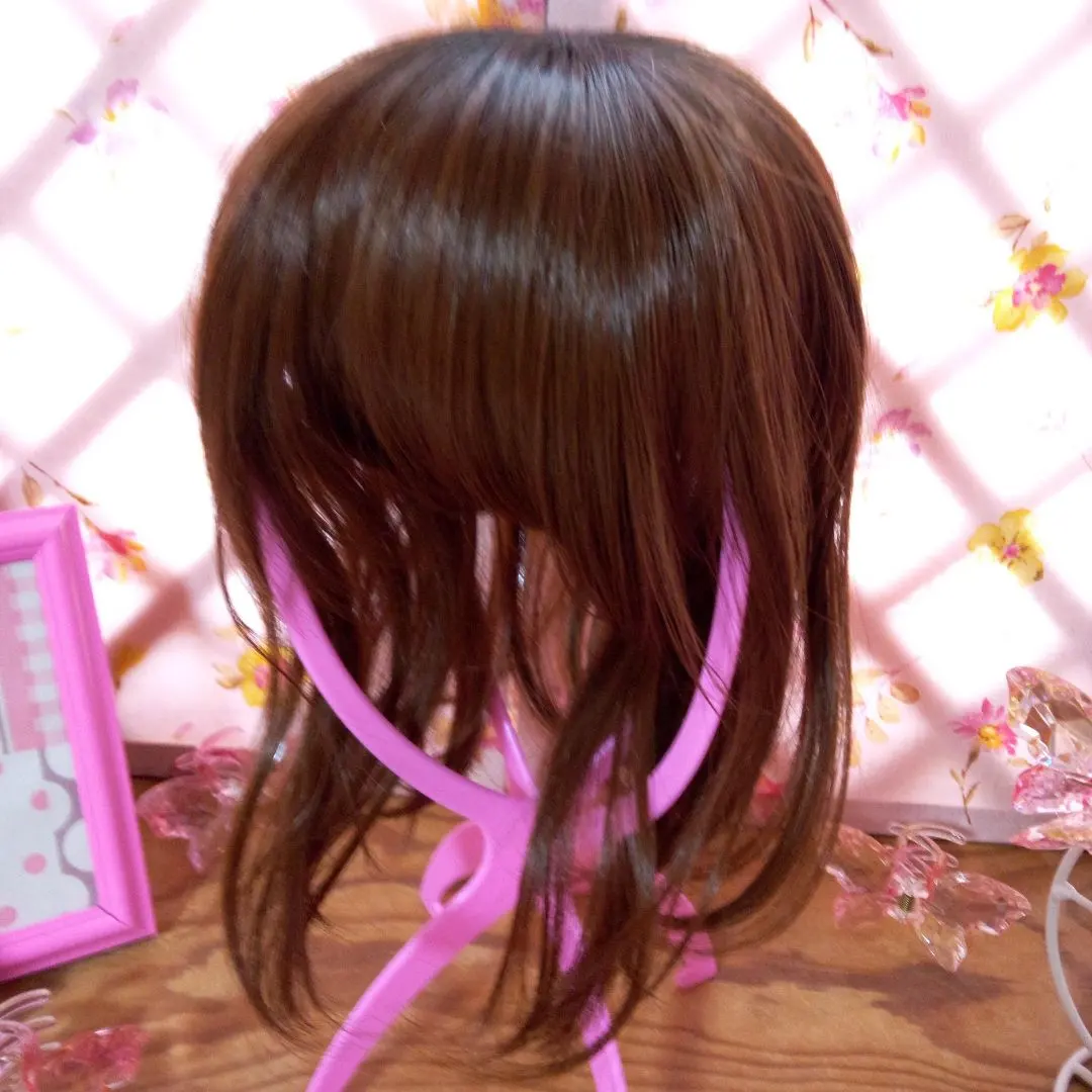 Thumbnail of ✨♡ Natural Crown Hairpiece ❀ Medical Use ❀ Silky Smooth ❀ Natural Brown ❀ High Quality ✿ Gray Hair ✿ Thinning Hair Concealer