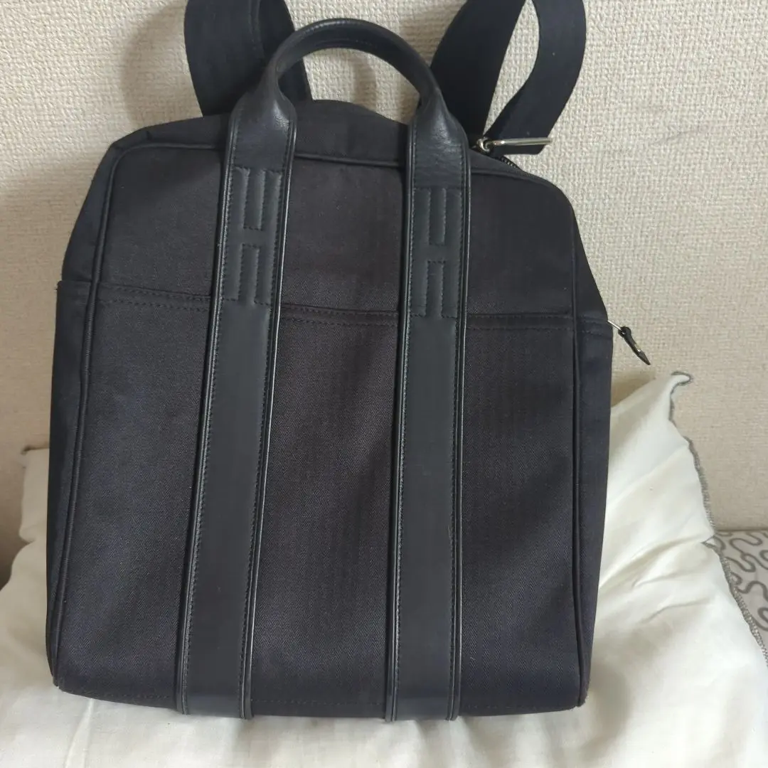 エルメス 　アカプルコ 　リュック 　黒 HERMES エルメス アカプルコ サックアド リュック・デイパック