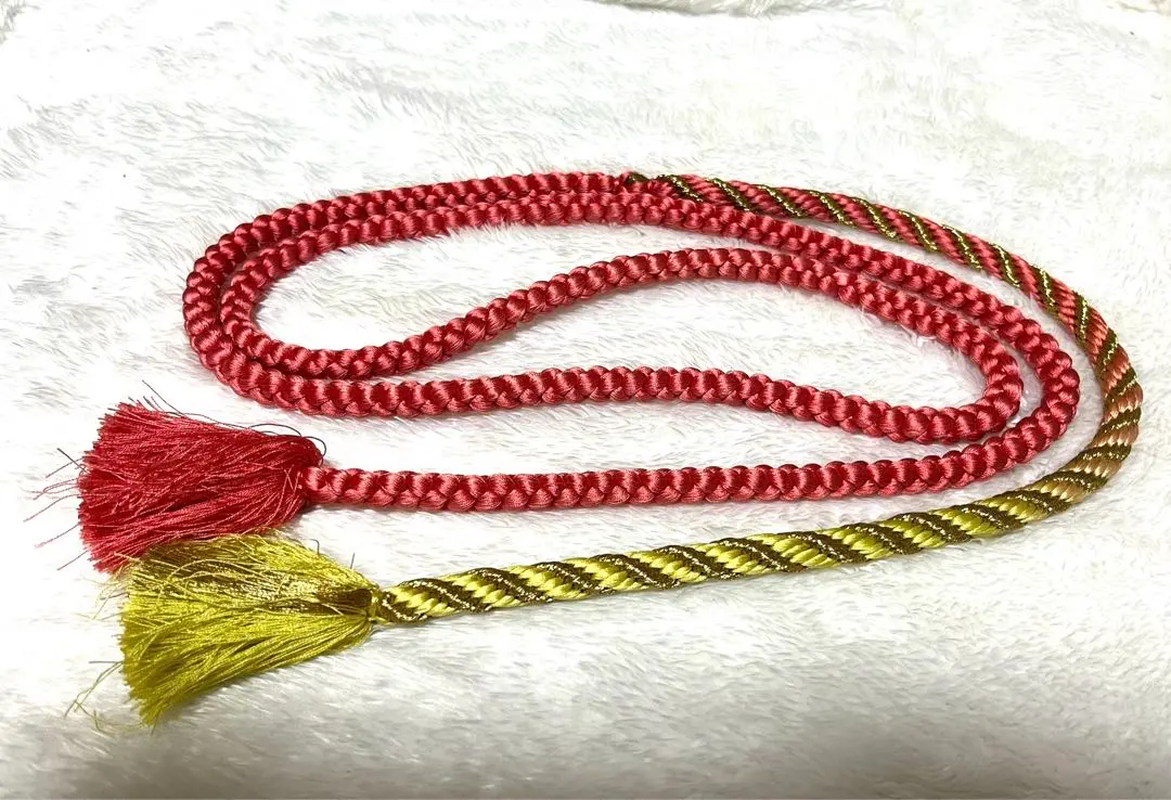 Thumbnail of Obi cord: Pink to gold