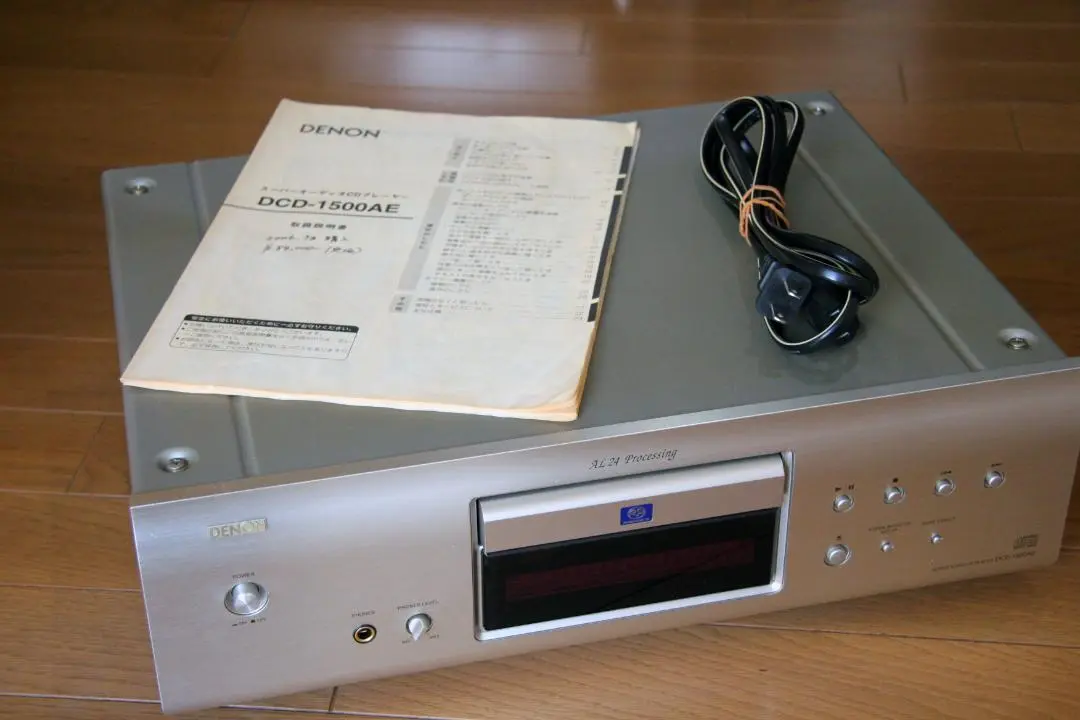 DENON アンプPMA-1500AEとCDプレーヤーDCD-1500AE デノン、プリメインアンプの中級機を一新