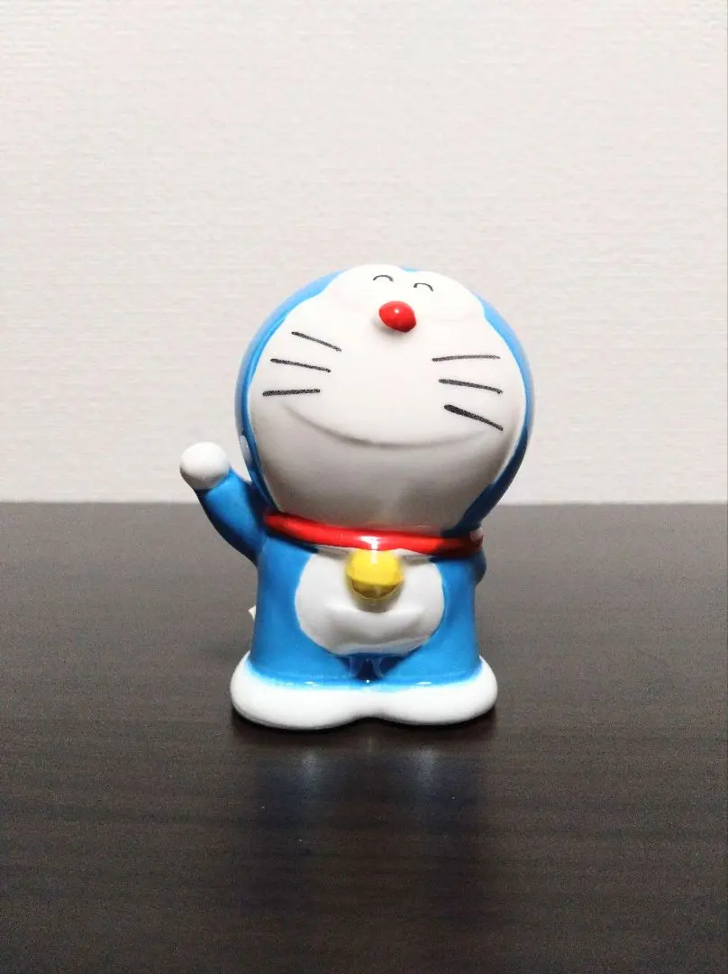 哆啦A夢 存錢筒 陶瓷 公仔 當時物品 【美品】 的縮圖
