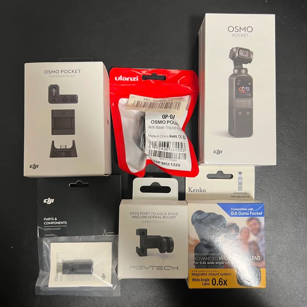 DJI OSMO POCKET 3軸ジンバル 4Kカメラ　中古品 Amazon | 【整備済み品】 【国内正規品】 DJI OSMO POCKET (3軸