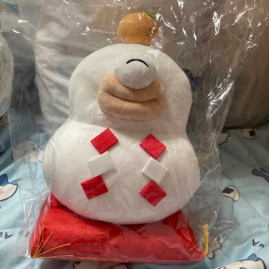 ちいかわ オデみもち ぬいぐるみ 鏡餅 オデ オデ…“鏡餅”になったど…「ちいかわ」お正月にピッタリな「オデみ