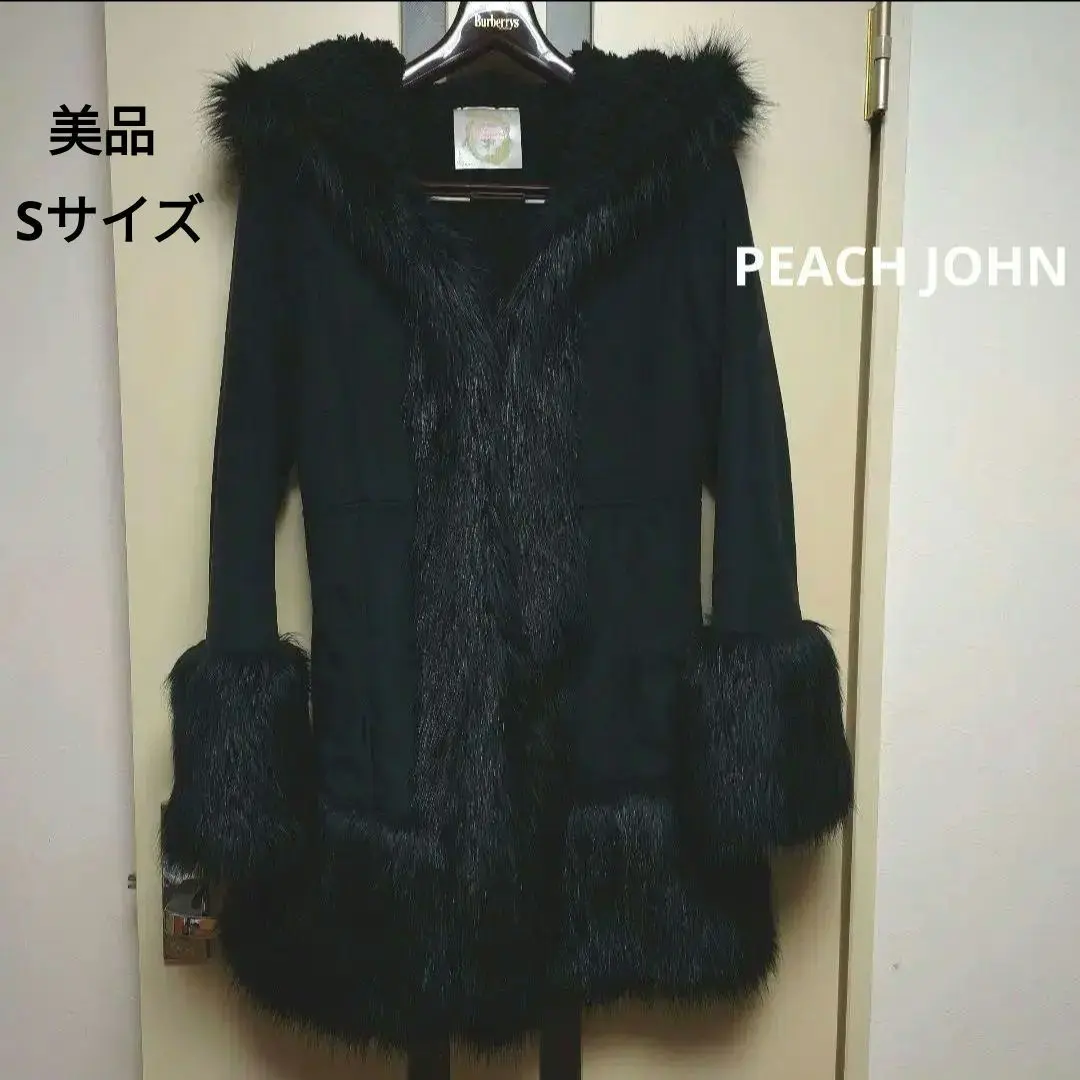 美品 Peach John ピーチジョン ブルーフォックス ファーコート 毛皮 美品 Peach John ピーチジョン ブルーフォックス ファーコート 毛皮