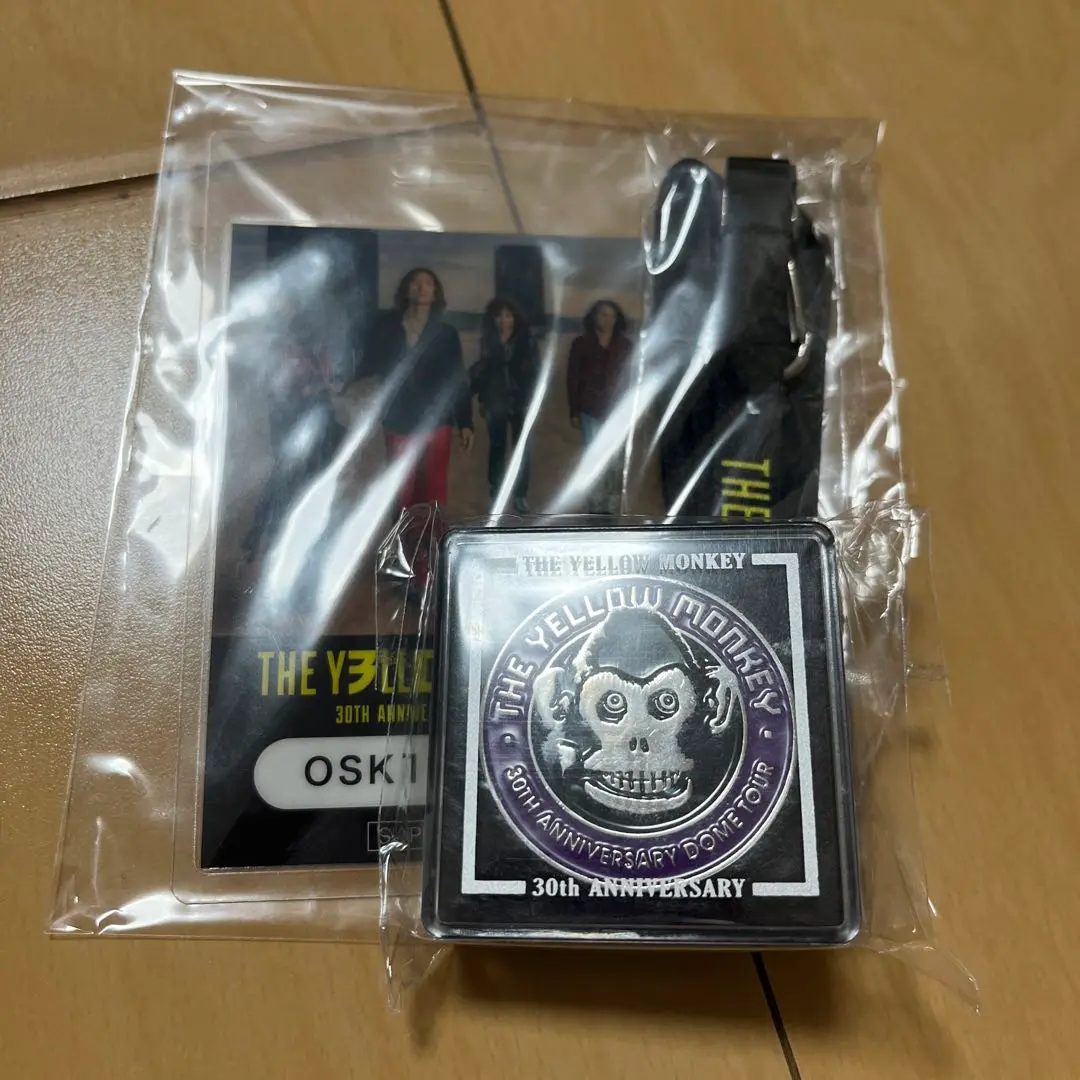 値下げ＆オマケ付→THE YELLOW MONKEY super指定席 特典 イエローモンキー 東京ドーム SUPER指定席特典グッズ SHINE ON