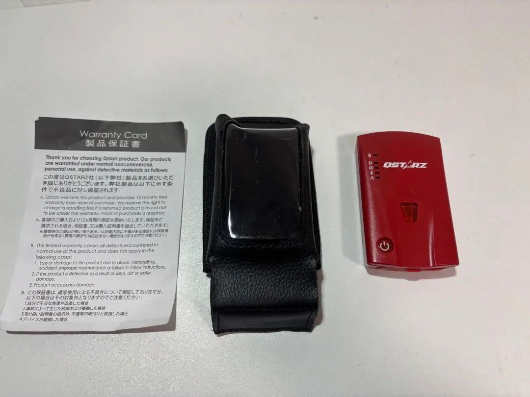 QSTARZ GPSレコーダー 保証書・ケース付き