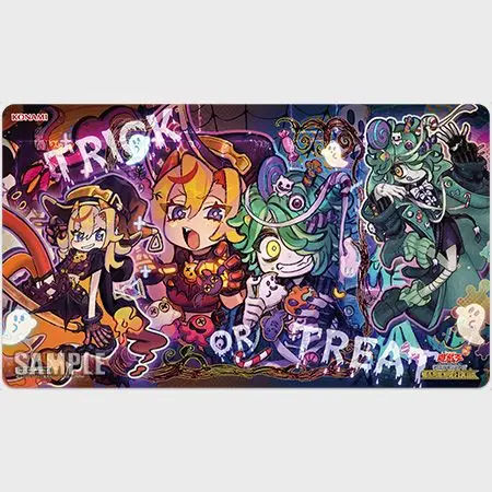 遊戯王　公式プレイマット　トリックオアトリート　ランキングデュエル 遊戯王 公式プレイマット トリックオアトリート ランキングデュエル