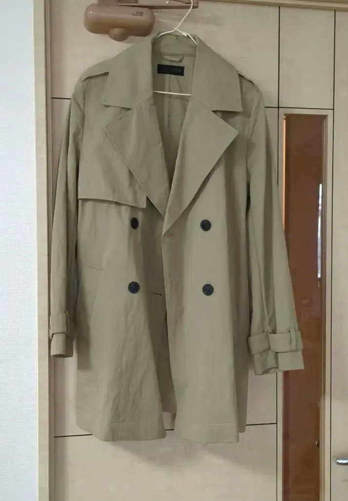 Thumbnail of ZARA Trench Coat, Beige, Semi-Long Length, S