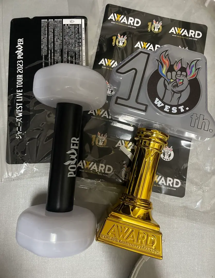 WEST - 【新品未開封】AWARD ペンライト 制御有 WEST. ジャニーズWEST WEST. AWARD 10周年 ライブ 制御ペンライト ⋆。˚✩ - メルカリ