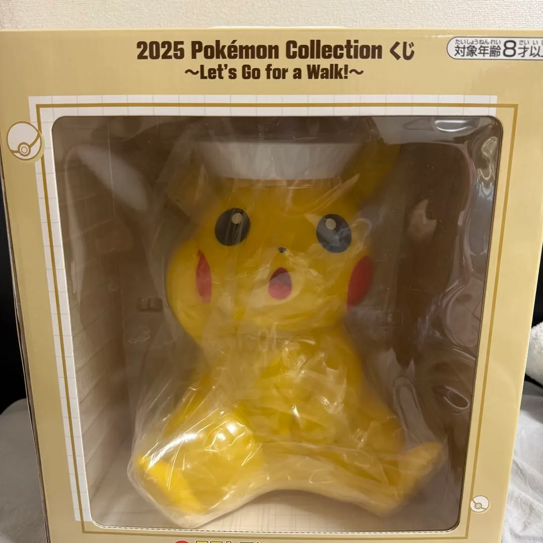 寶可夢 一番賞 最後賞 附迷你托盤皮卡丘 軟膠玩偶 的縮圖