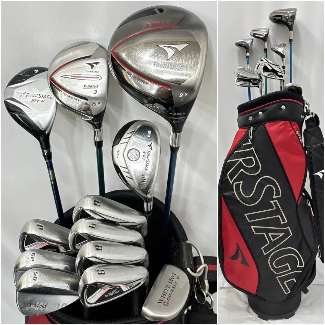 超美美❗️超豪華❗ツアーステージ V6000★初心者用 メンズ ゴルフセット BRIDGESTONE GOLF ブリヂストンゴルフ TOURSTAGE ツアーステージ