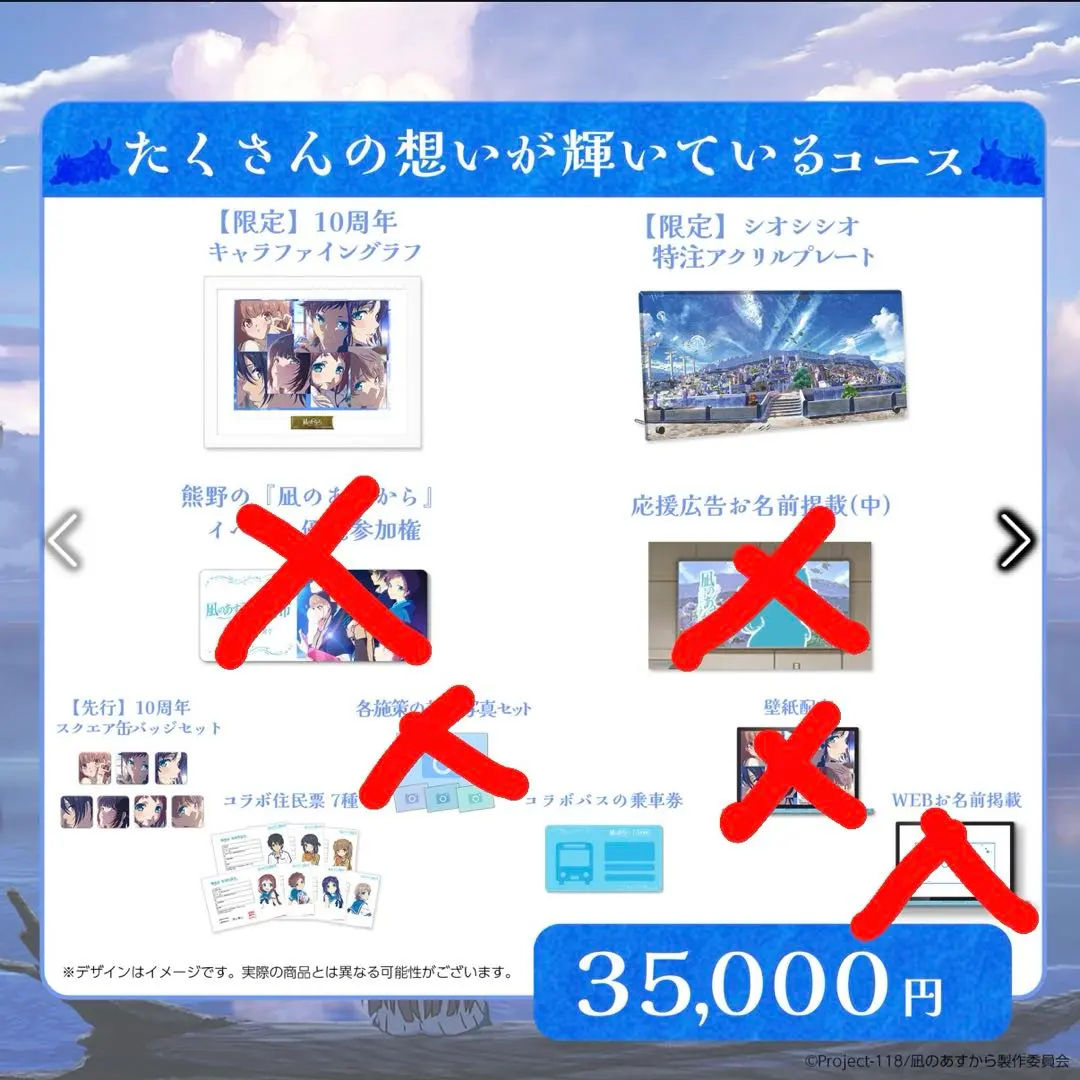 凪のあすから 熊野市　クラファン　キャラクターファイングラフ 凪のあすから×熊野市 応援クラファン｜アニメファンド