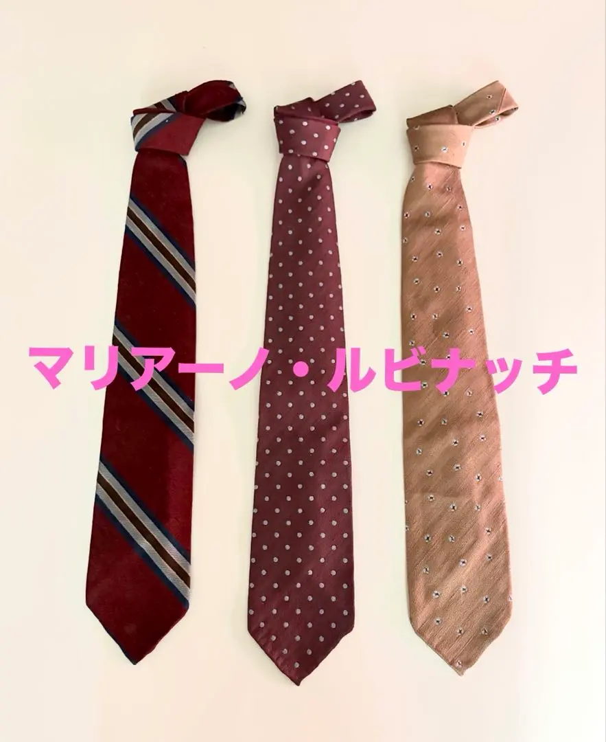 【新品未使用】RUBINACCI　ルビナッチ　ネクタイ　イタリア製✨ニットタイ 2025年最新】ルビナ ネクタイの人気アイテム - メルカリ