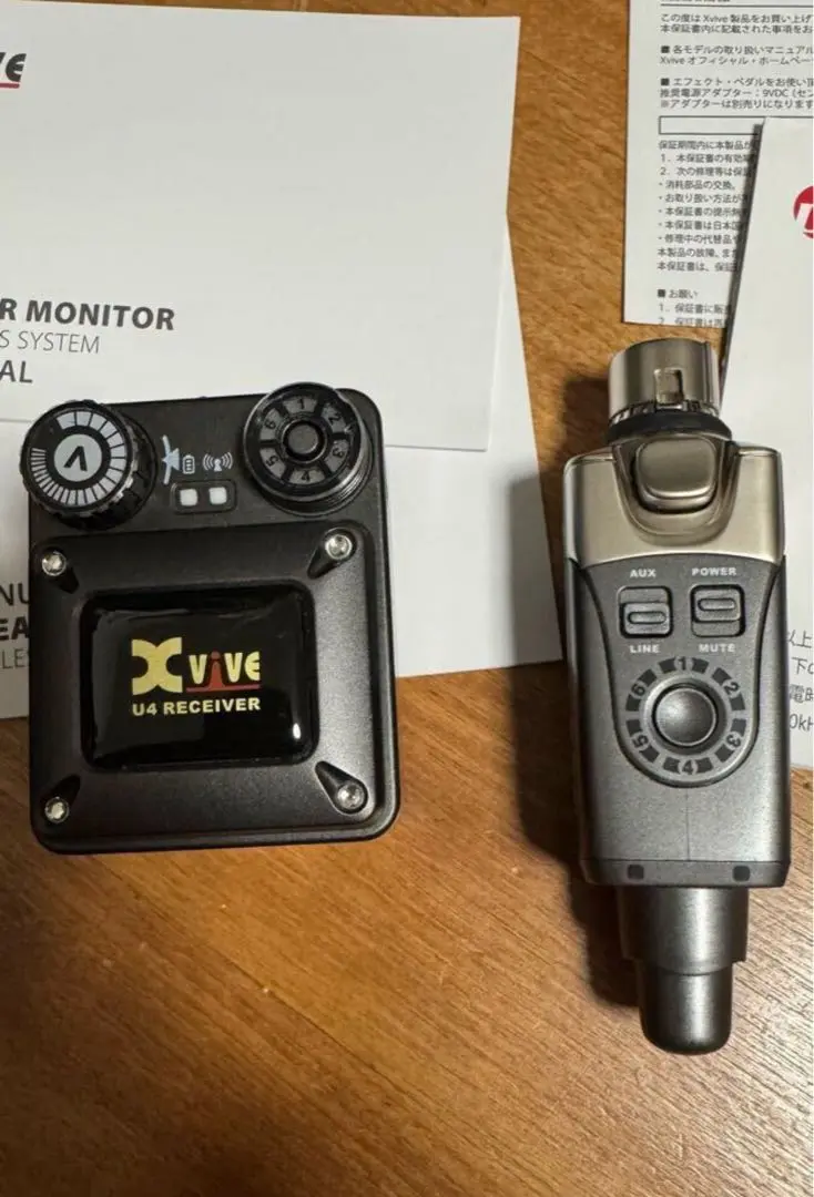 Xvive XV-U4 美品 Xvive U4 [XV-U4] IN-EAR MONITOR Wireless System ｜イケベ楽器