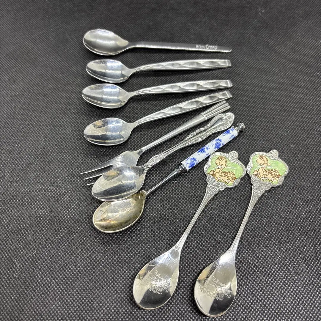 Thumbnail of Noritake Teaspoons, 3 pieces. Tokyo DisneySea Entrance Commemoration Spoon, Martian