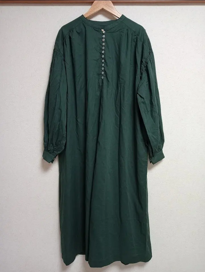 Thumbnail of Cotton Voile Long Dress / Resort Maxi Dress - Washable -