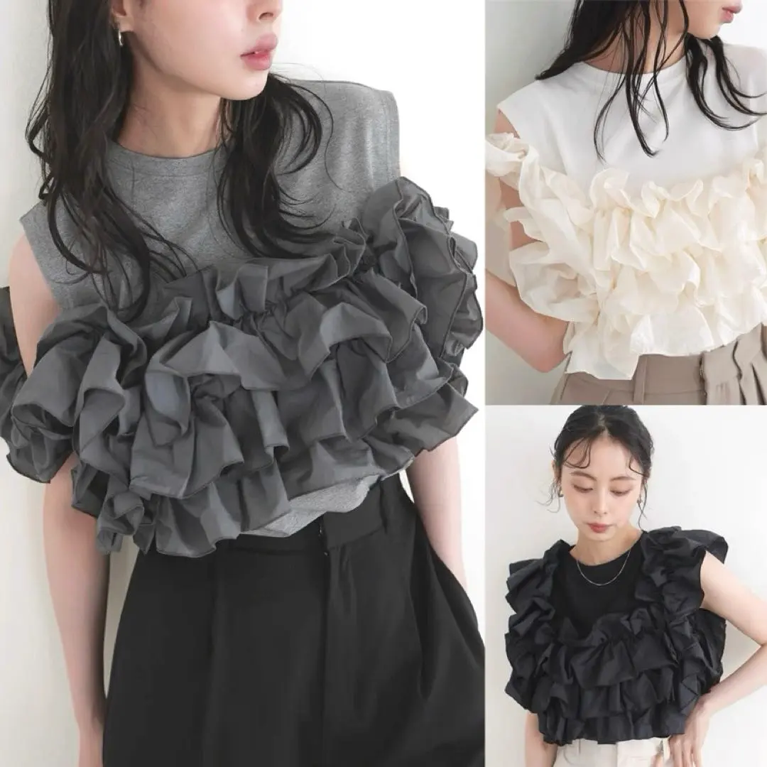 Thumbnail of Heavy stitch ✨ Sweet design Multi-wear Thin fabric