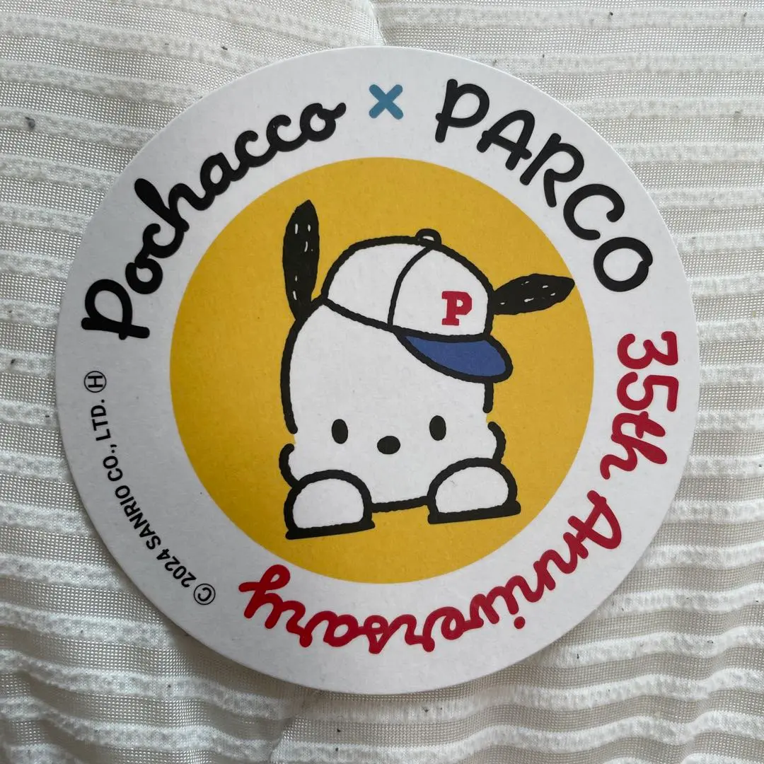 新品　ポチャッコ　× PARCO 35th  キャップ　パルコ　サンリオ 新品 ポチャッコ × PARCO 35th キャップ パルコ サンリオ - メルカリ