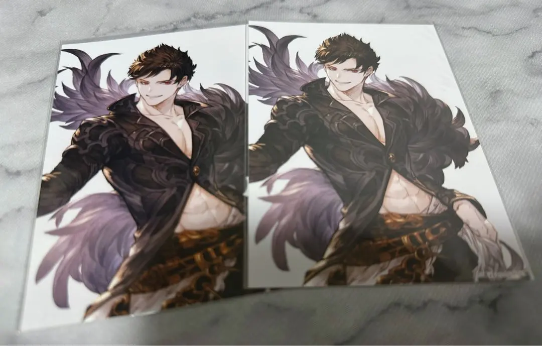 Thumbnail of Granblue Fantasy bromide card set of two, Beelzebub, from the bromide lottery