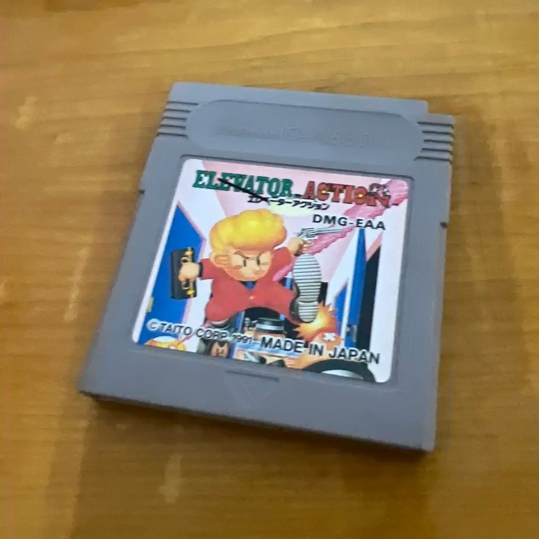 エレベーターアクション ゲームボーイ 説明書付き エレベーターアクション』1991年／ゲームボーイ - レトロゲーム