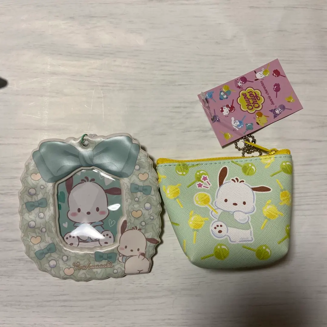 Thumbnail of Sanrio Pochacco Card Keyring Mini Pouch Set