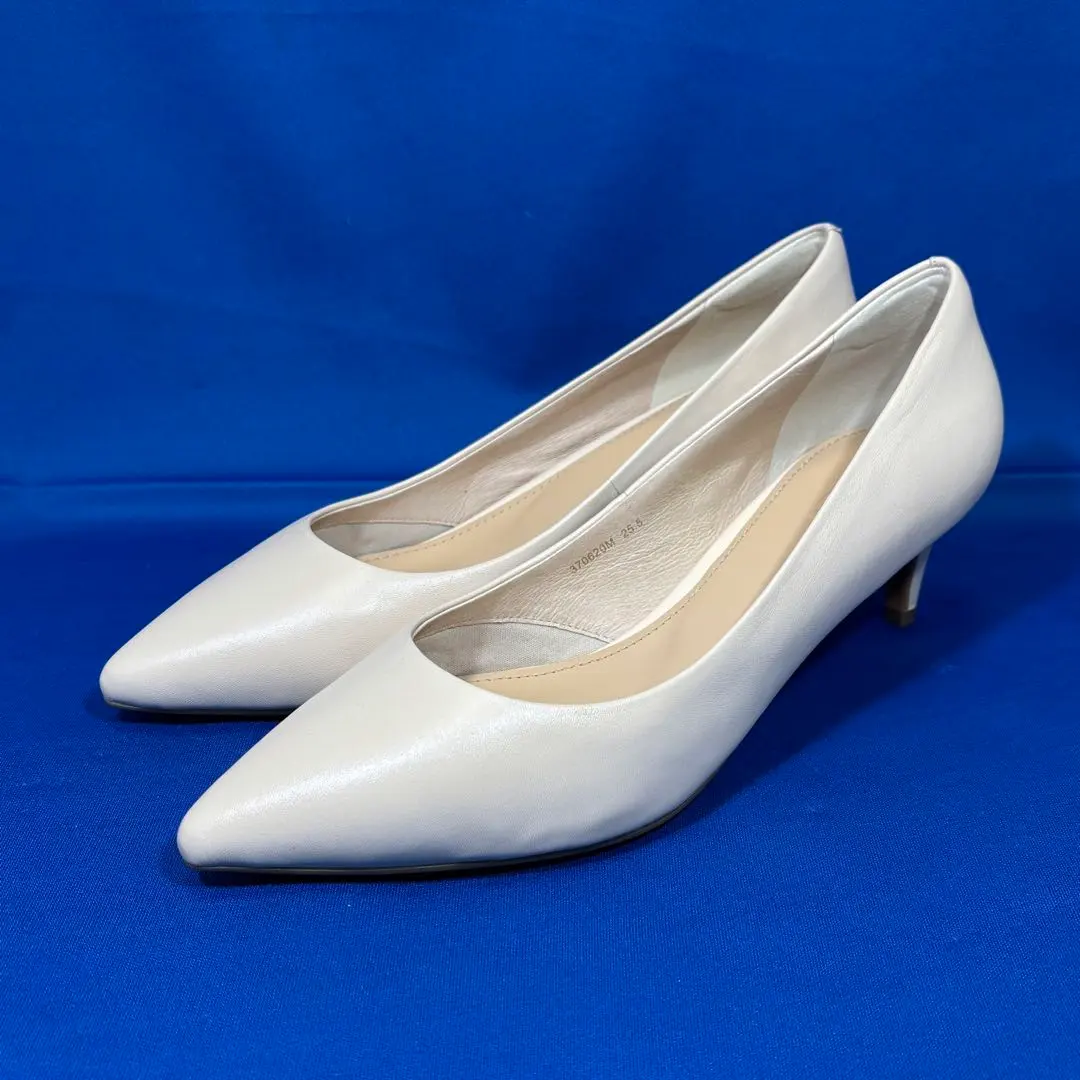 Thumbnail of New PIC&PAY Genuine Leather Plain Pumps 25-25.5cm EEE