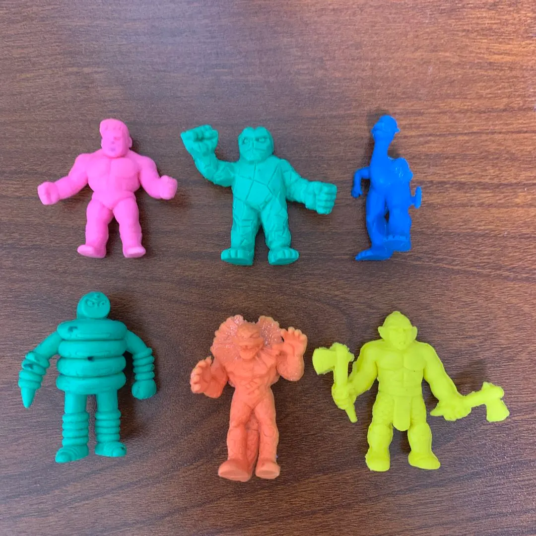 Thumbnail of Kinnikuman Erasers, Set of 6
