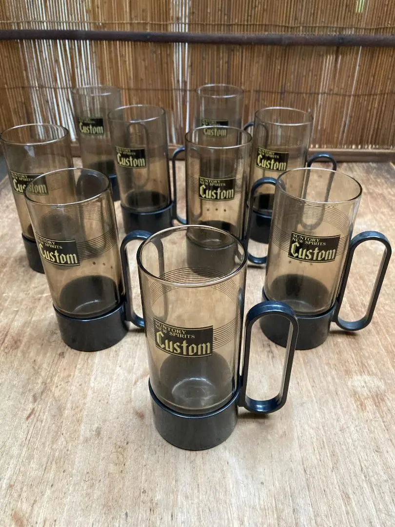 熱水兌酒杯 熱威士忌杯 SUNTORY CUSTOM 4個 的縮圖