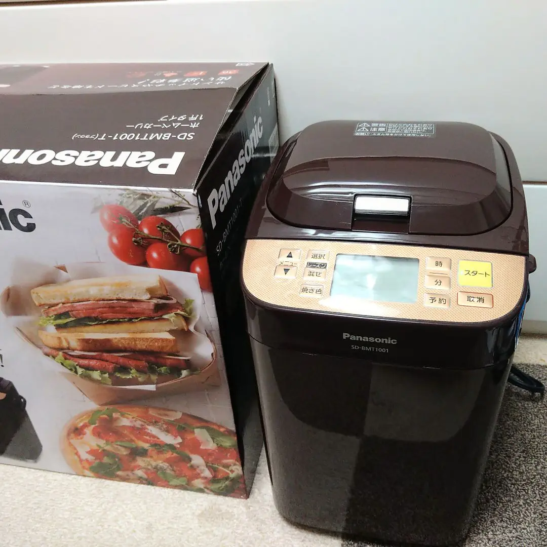 【良品】Panasonicホームベーカリー 一斤タイプ SD-BMT1001 Amazon.co.jp: パナソニック ホームベーカリー 1斤タイプ