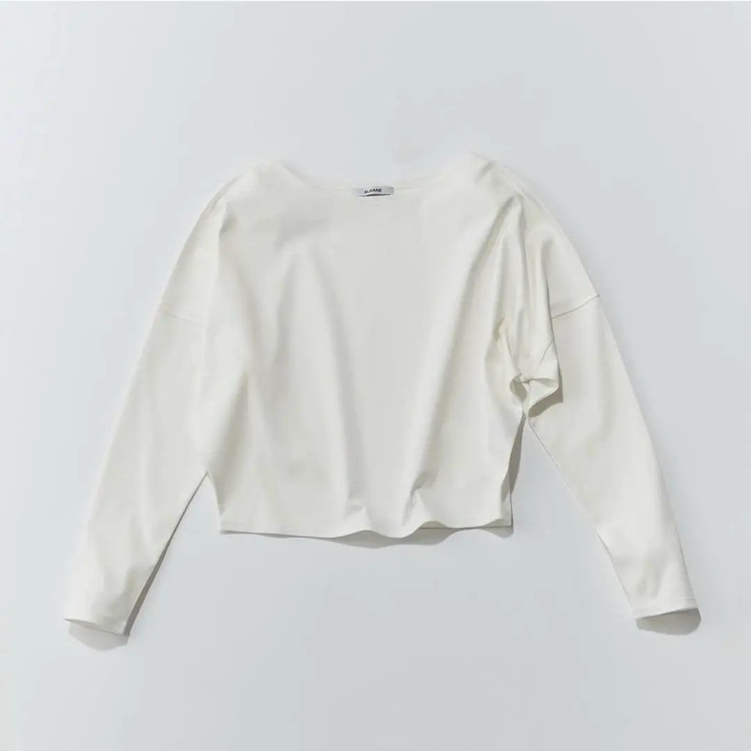 ピコニコ【新品未使用】淑女のロンT ネイビー　SLOANE佐藤佳菜子コラボ SLOANE スローン 淑女のロンT 佐藤佳菜子さん 310 コラボ