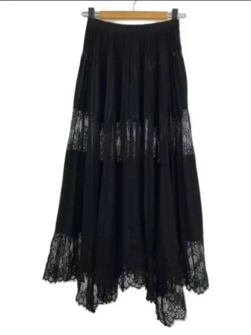 【極美品】 アメリ UNDRESSED LACE SANDWICH SKIRT 最前線の Ameri（アメリ）の「UNDRESSED LACE SANDWICH SKIRT
